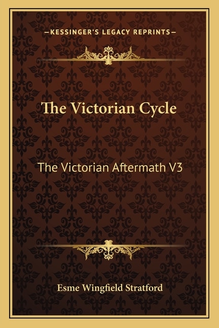 Front cover_The Victorian Cycle