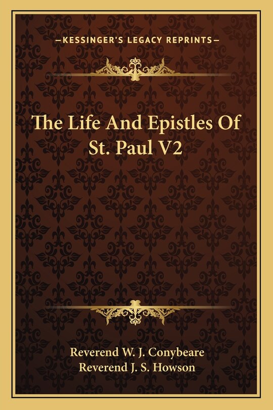 Front cover_The Life And Epistles Of St. Paul V2