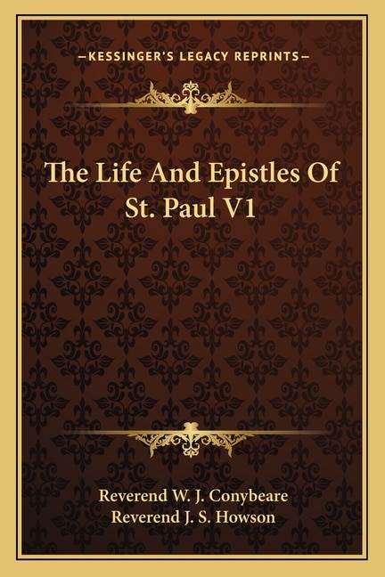 Front cover_The Life And Epistles Of St. Paul V1