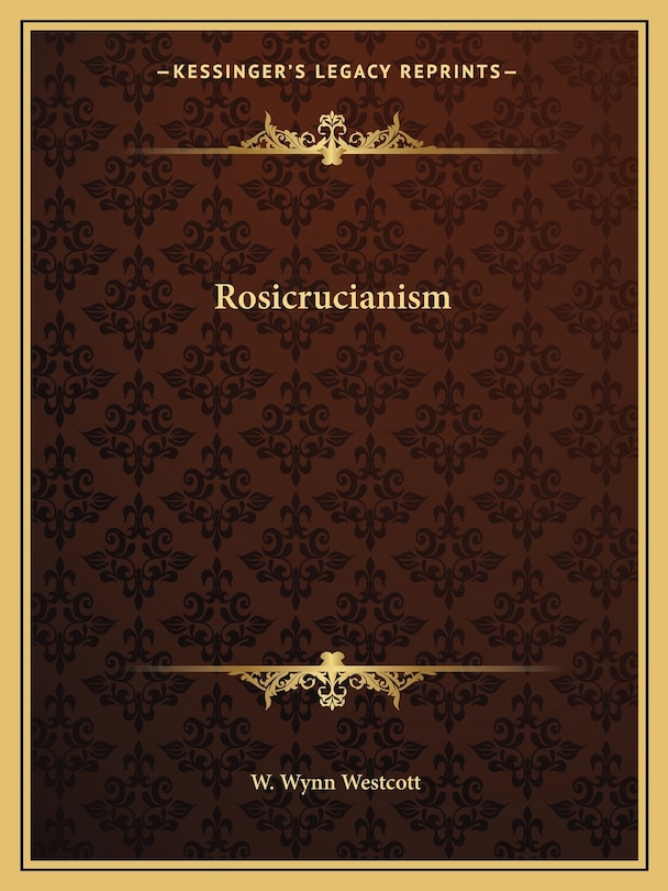 Front cover_Rosicrucianism