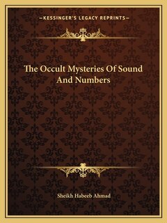 Front cover_The Occult Mysteries Of Sound And Numbers