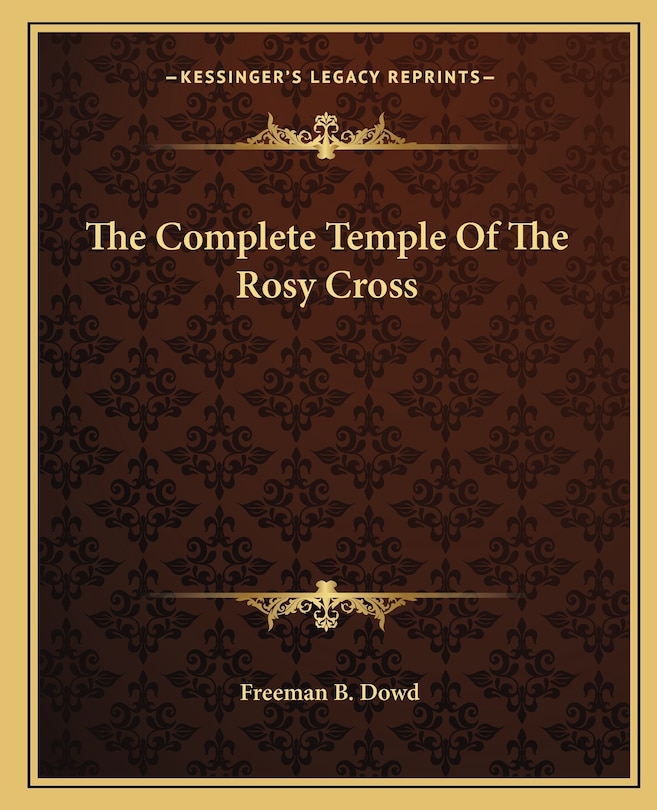 Front cover_The Complete Temple Of The Rosy Cross