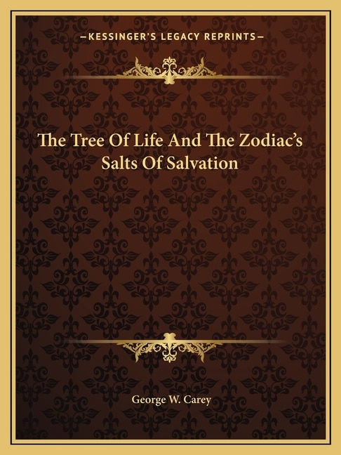 Front cover_The Tree of Life and the Zodiac's Salts of Salvation