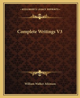 Couverture_Complete Writings V3