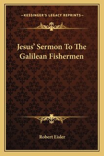 Front cover_Jesus' Sermon to the Galilean Fishermen