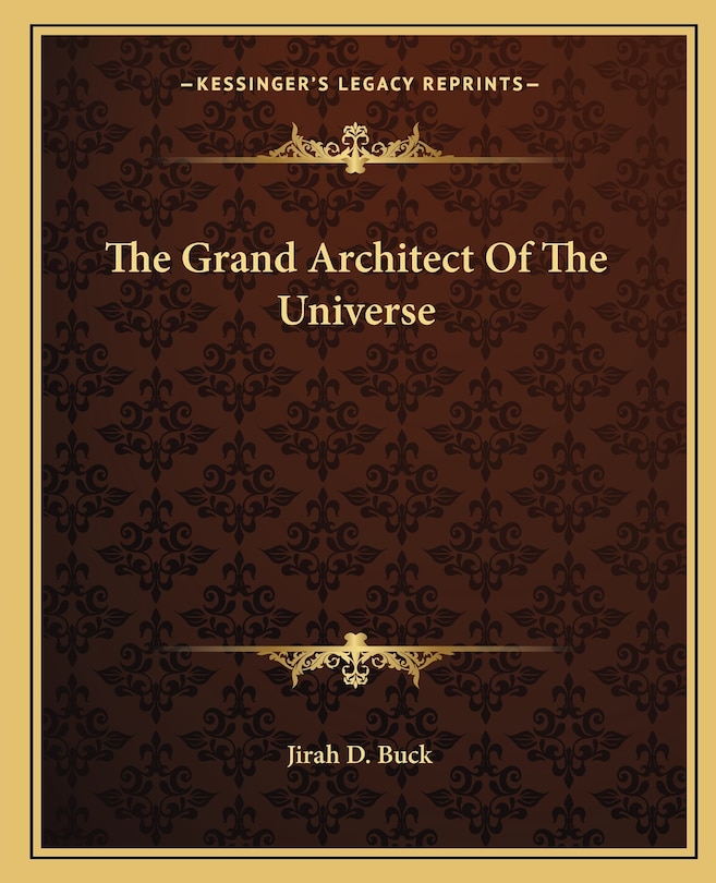 Front cover_The Grand Architect Of The Universe