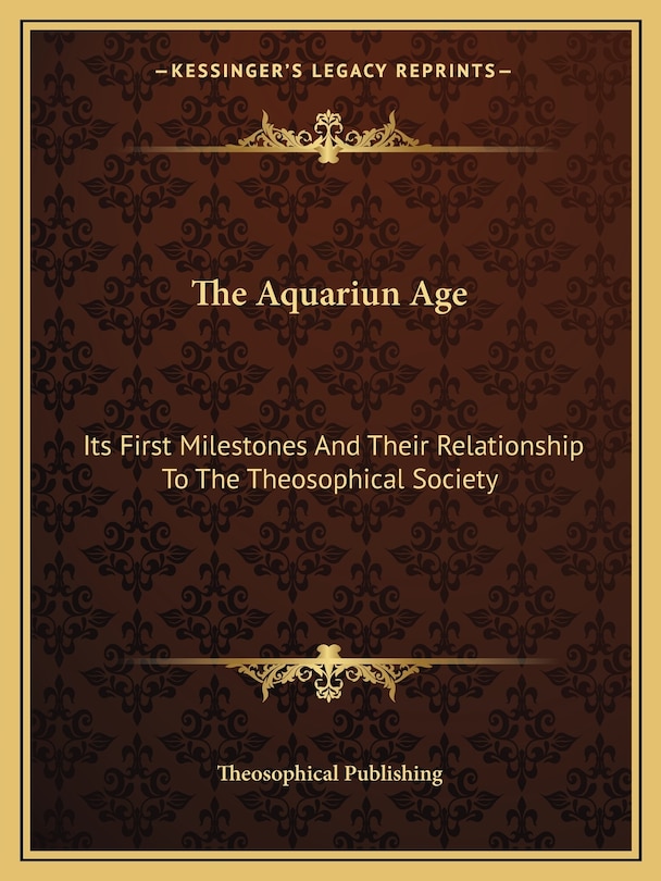 Couverture_The Aquariun Age