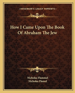 Front cover_How I Came Upon the Book of Abraham the Jew