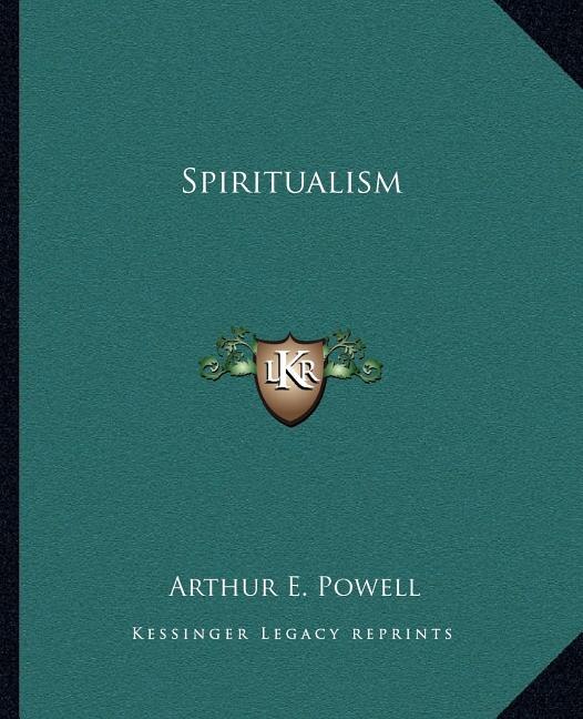 Front cover_Spiritualism