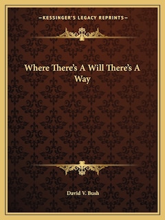 Couverture_Where There's A Will There's A Way