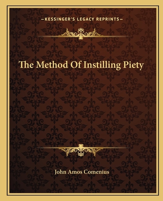 Couverture_The Method Of Instilling Piety