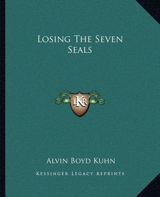 Front cover_Losing The Seven Seals