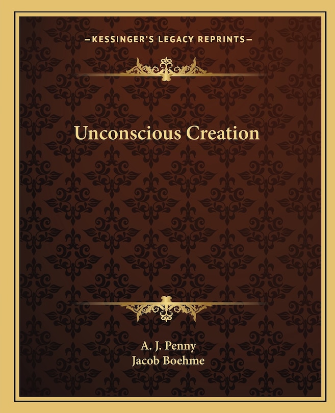 Front cover_Unconscious Creation