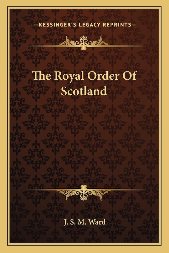 Front cover_The Royal Order of Scotland