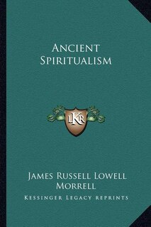 Front cover_Ancient Spiritualism