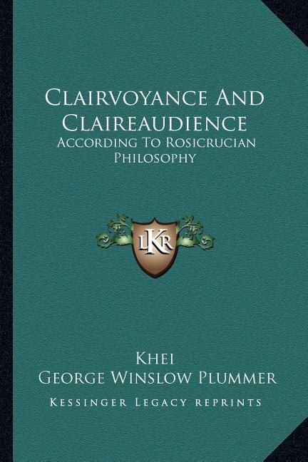 Front cover_Clairvoyance And Claireaudience