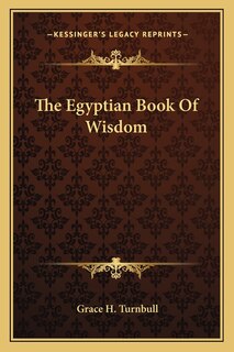 Front cover_The Egyptian Book Of Wisdom