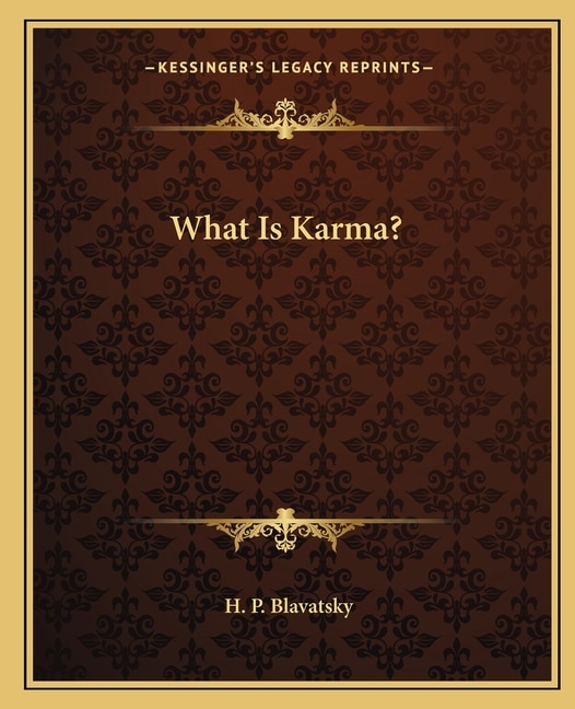 Couverture_What Is Karma?