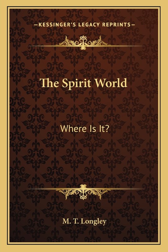 Couverture_The Spirit World