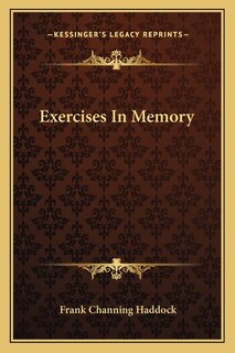 Exercises In Memory