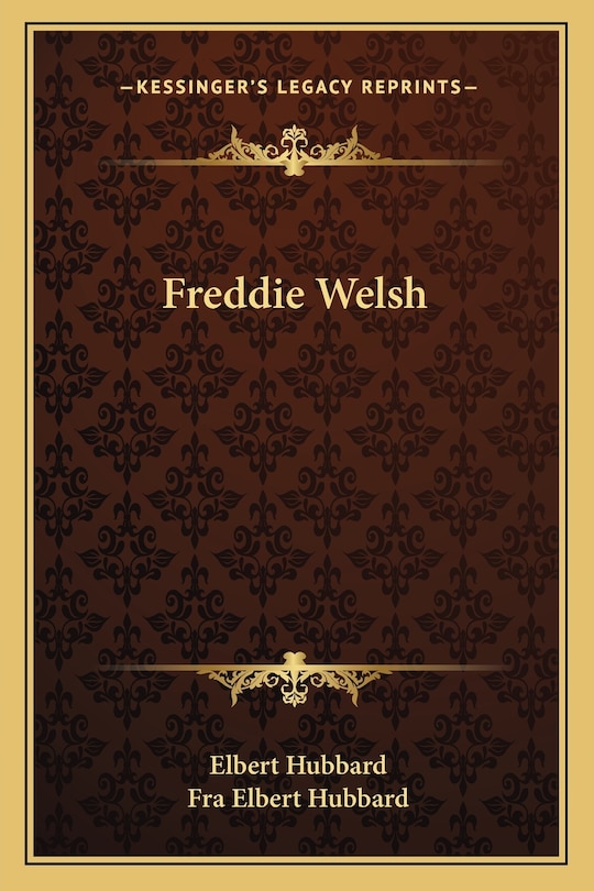 Front cover_Freddie Welsh