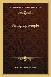 Front cover_Sizing Up People