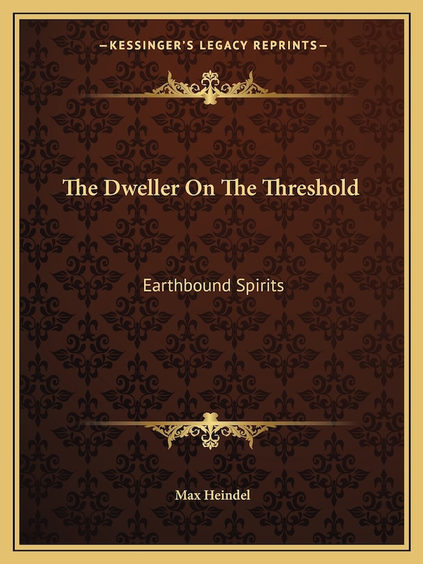 Front cover_The Dweller On The Threshold
