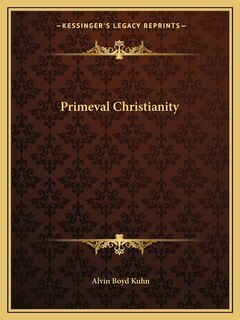 Front cover_Primeval Christianity