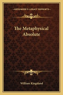 Couverture_The Metaphysical Absolute