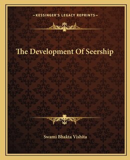 Front cover_The Development Of Seership