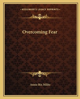 Front cover_Overcoming Fear