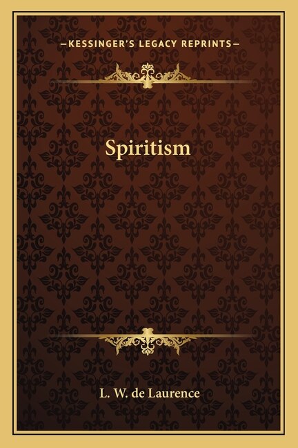 Front cover_Spiritism