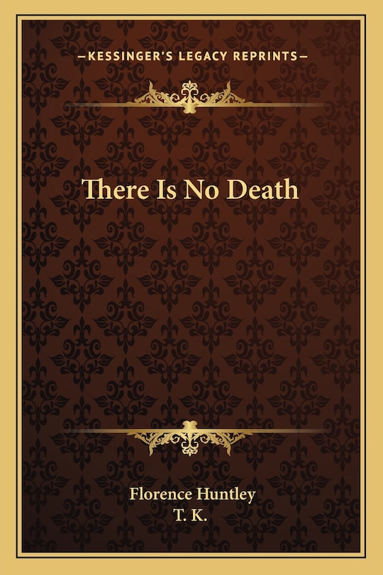 Front cover_There Is No Death