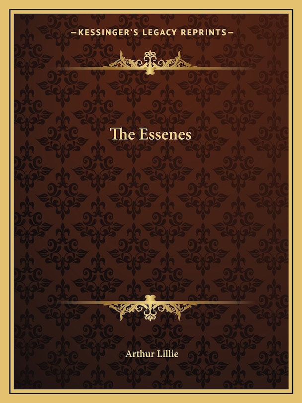 Front cover_The Essenes