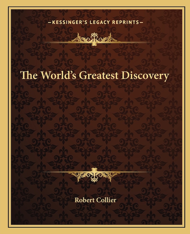 Couverture_The World's Greatest Discovery