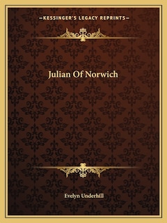 Front cover_Julian Of Norwich