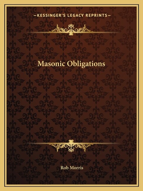 Front cover_Masonic Obligations