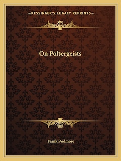 Front cover_On Poltergeists