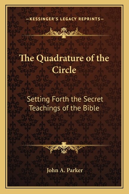 Couverture_The Quadrature of the Circle