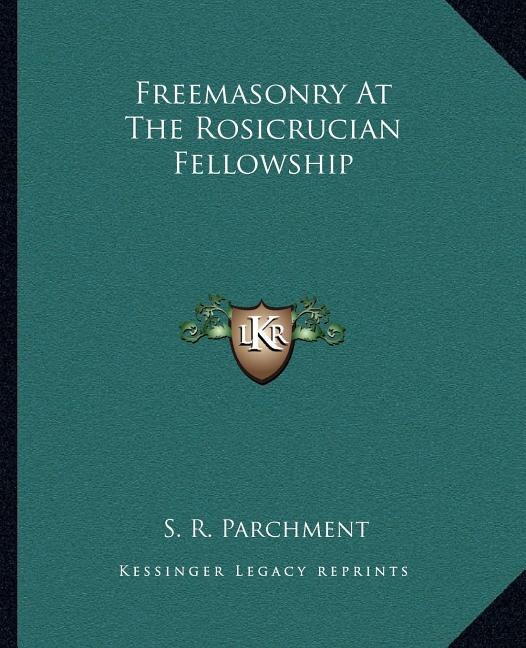 Front cover_Freemasonry At The Rosicrucian Fellowship