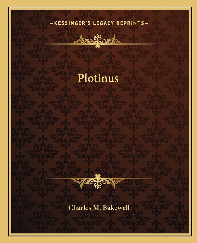 Couverture_Plotinus