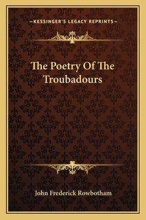 Front cover_The Poetry of the Troubadours