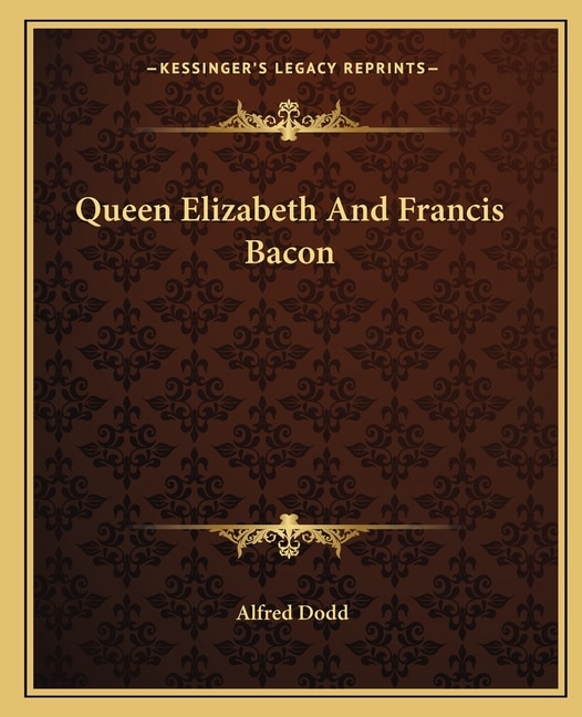 Couverture_Queen Elizabeth and Francis Bacon