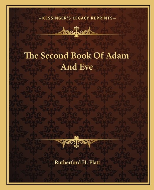 Front cover_The Second Book Of Adam And Eve