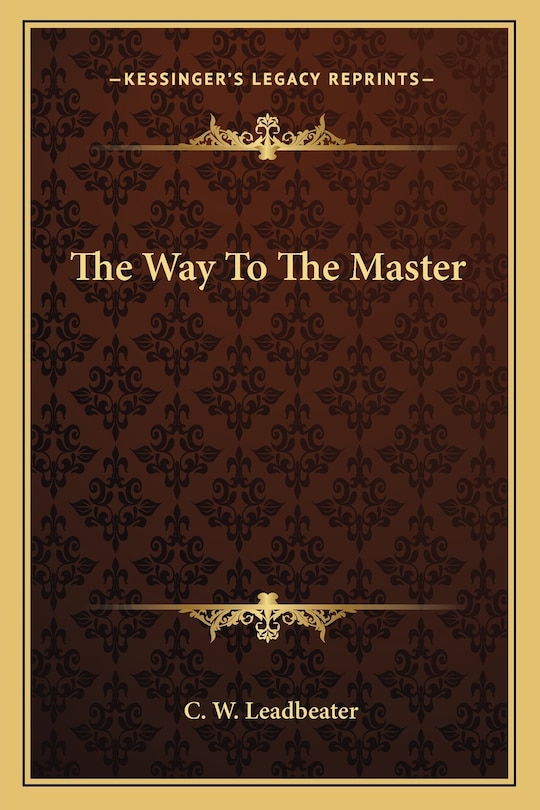 Front cover_The Way To The Master