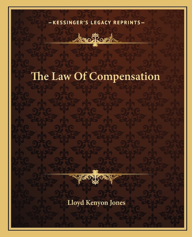 Couverture_The Law Of Compensation