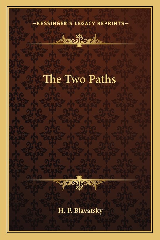 Front cover_The Two Paths