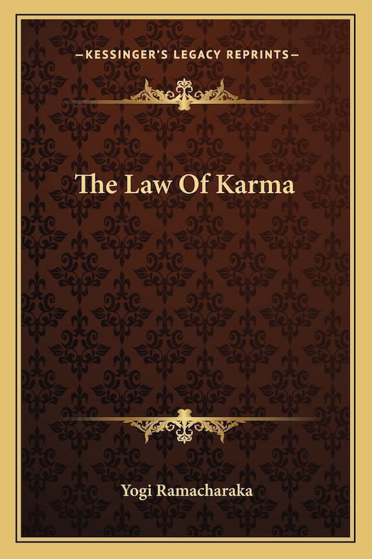 Front cover_The Law of Karma