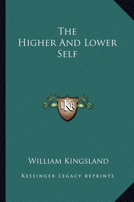 Couverture_The Higher and Lower Self