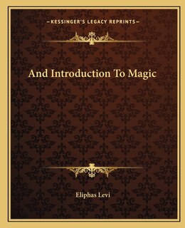 Front cover_And Introduction To Magic